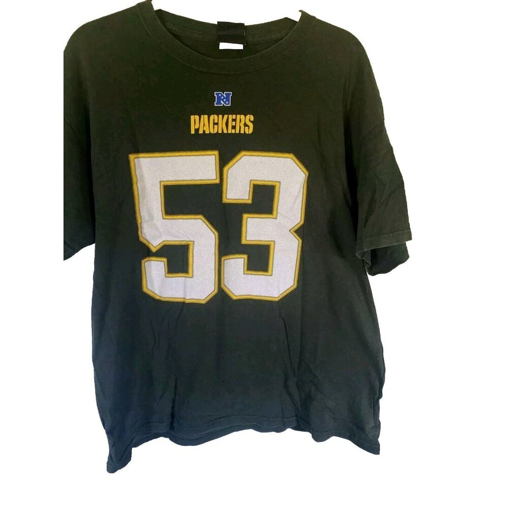 NFL Green Bay Packers Team Apparel Nick Perry #53 Unisex Graphic T-Shirt Size L